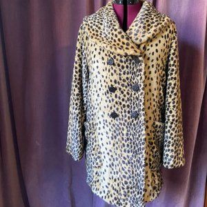Leopard Print Coat
